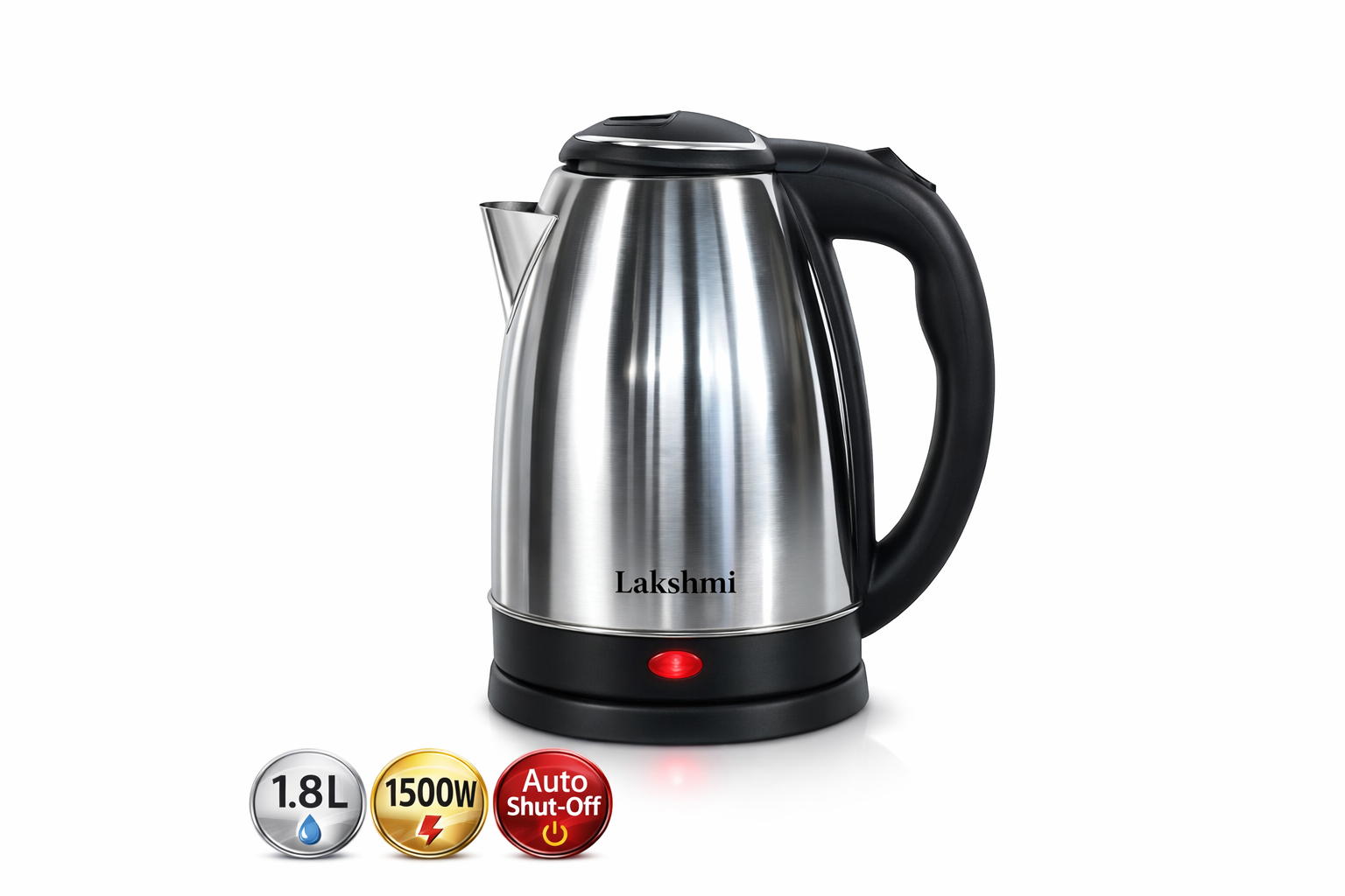 LAKSHMI Rapid Electric Kettle 1.8L | 1500 Watts