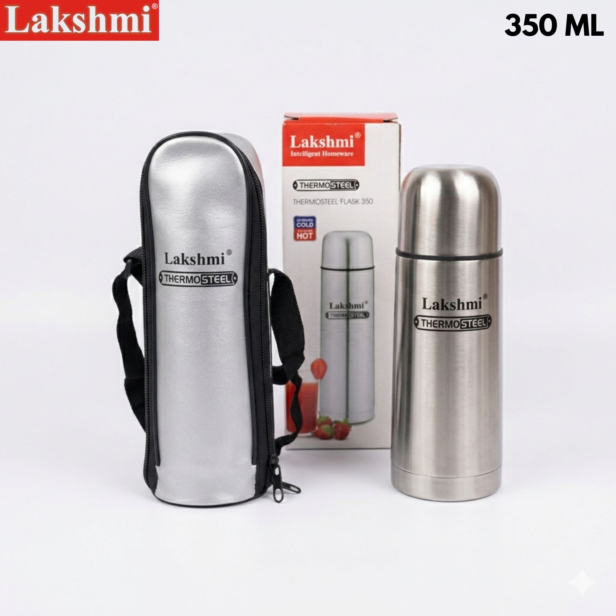 LAKSHMI Flip Lid- Thermosteel Water Bottle