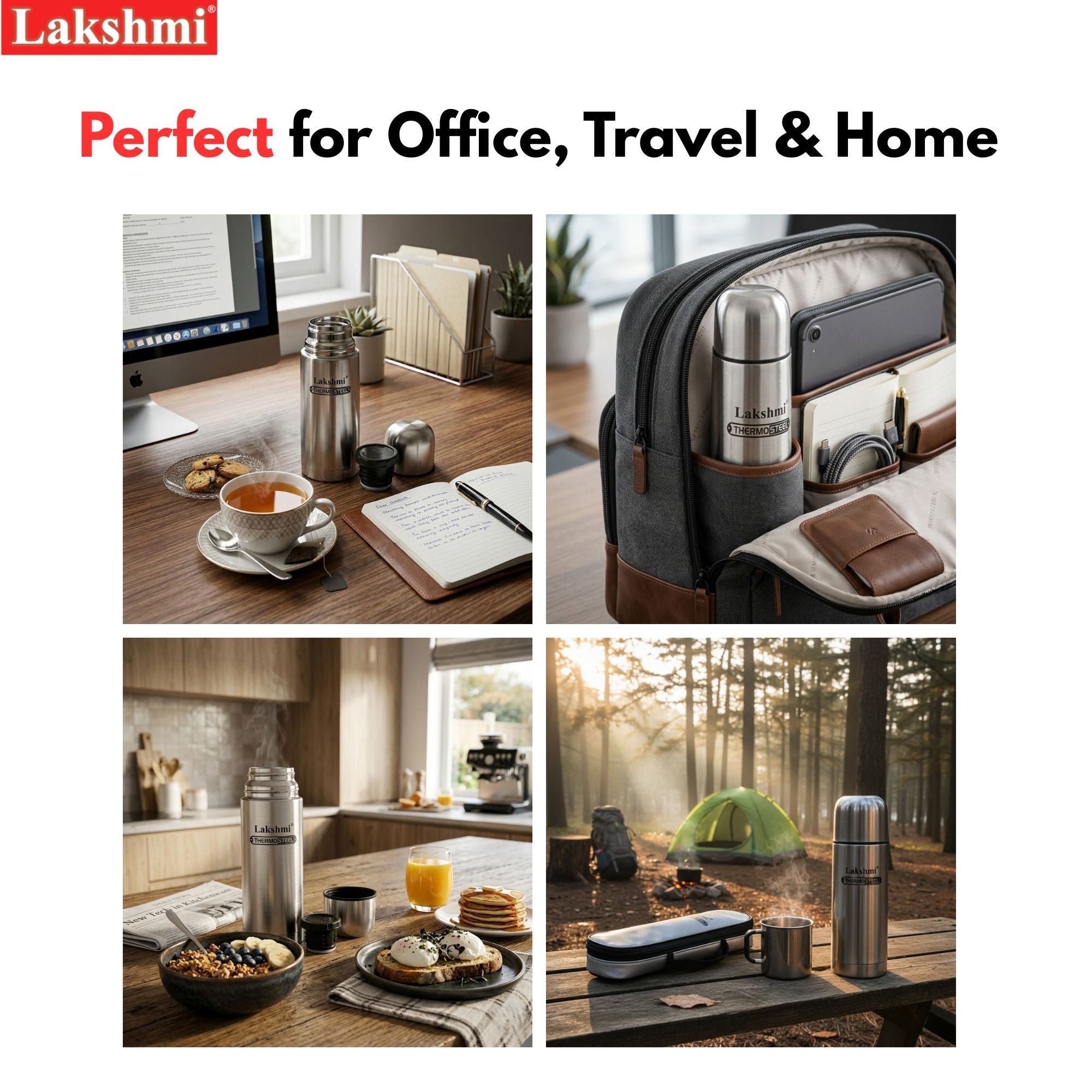 LAKSHMI Flip Lid- Thermosteel Water Bottle