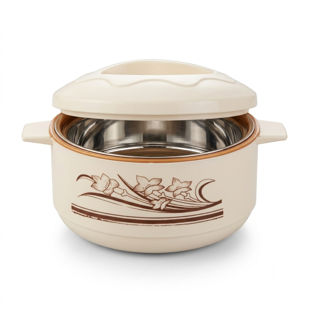 Laxmi Insulated Hot Pot Casserole | Stainless Steel Inner| 500ml