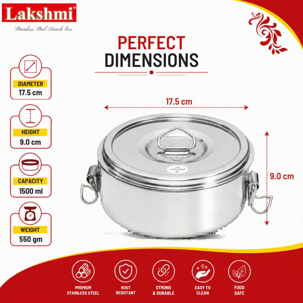 Steel Tiffin Box