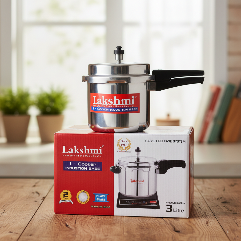 Gas and induction compatible cooker