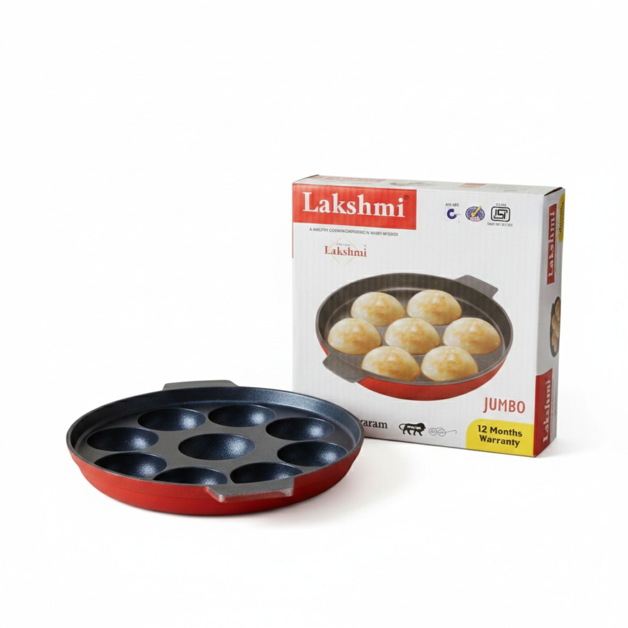 Lakshmi Kuzhi Paniyaram 9 Cavity Jumbo