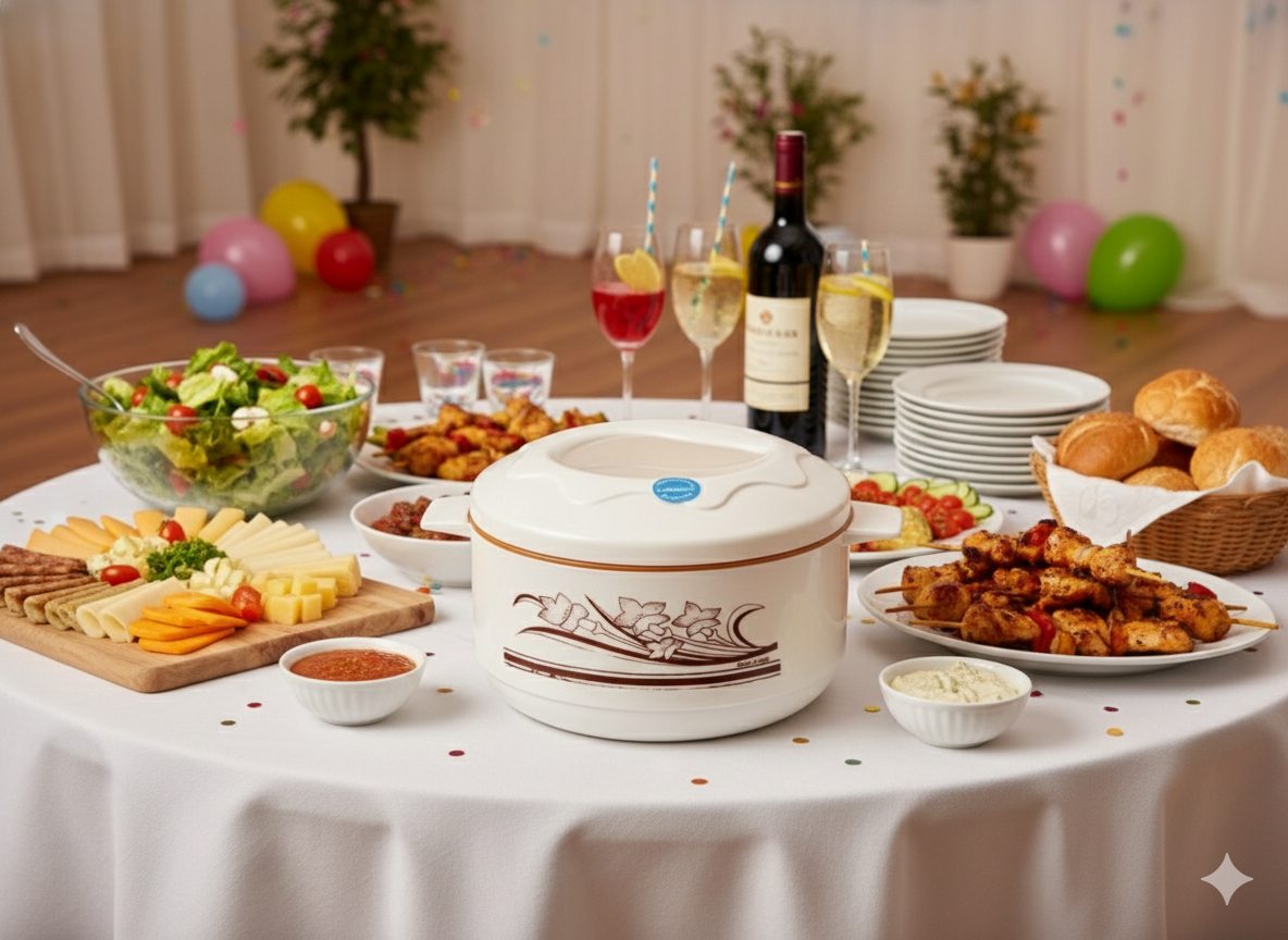 Lakshmi Insulated Plastic Lunch Hotbox