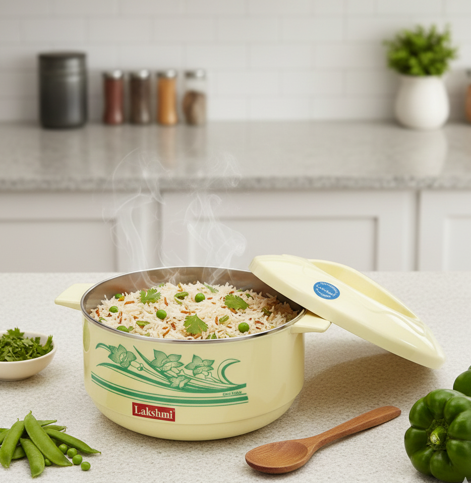 Lakshmi Insulated Plastic Lunch Hotbox