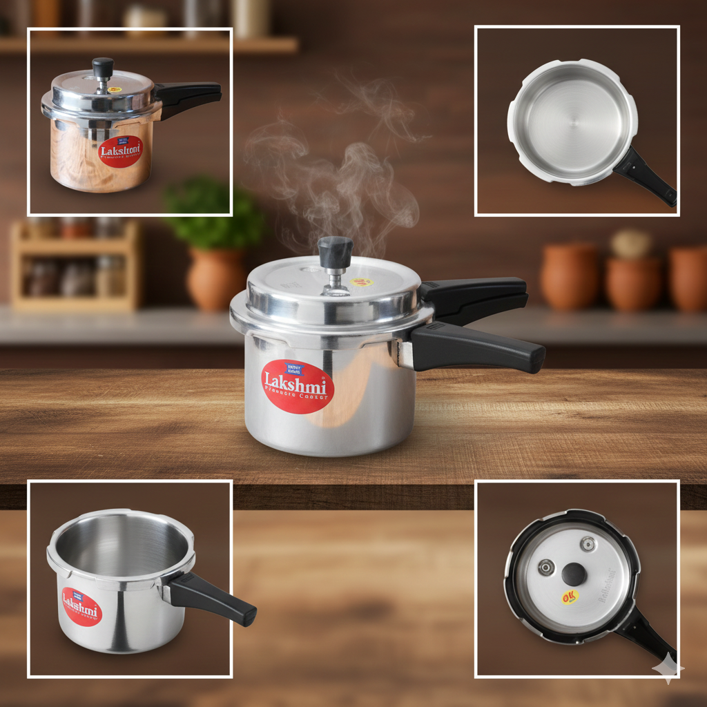 Lakshmi Deluxe Pressure Cooker
