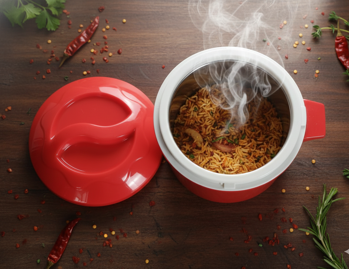 Lakshmi Insulated Plastic Lunch Hotbox