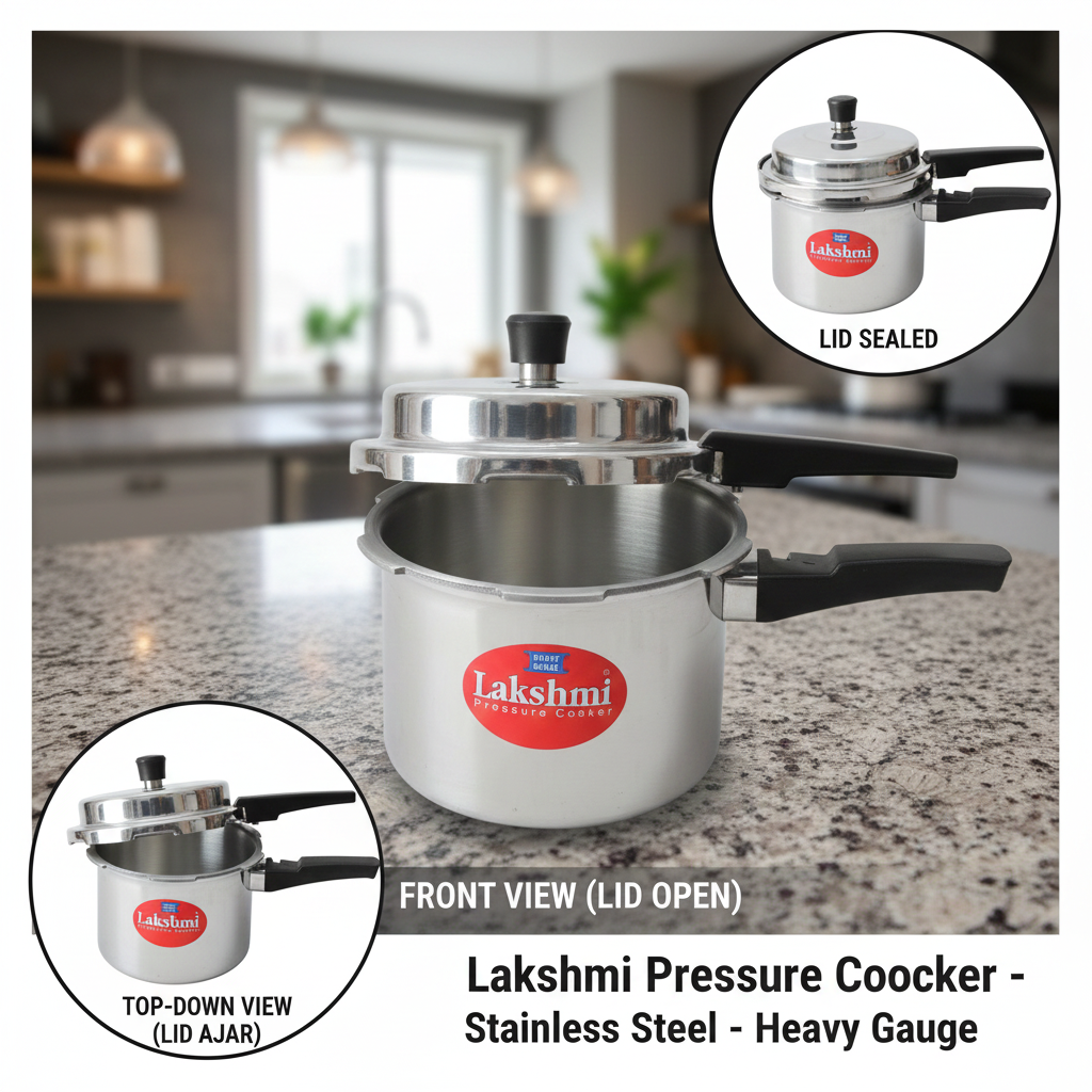 Lakshmi Deluxe Pressure Cooker