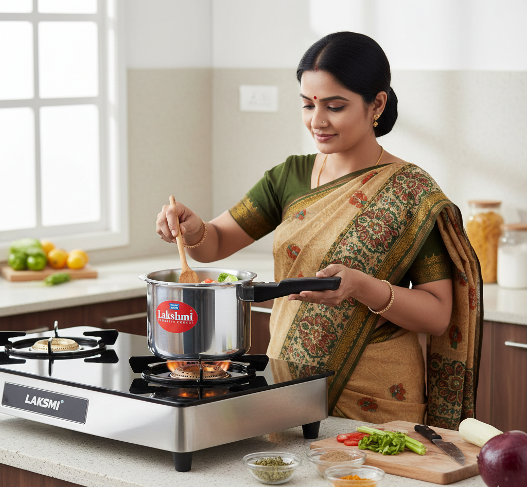Lakshmi Deluxe Pressure Cooker