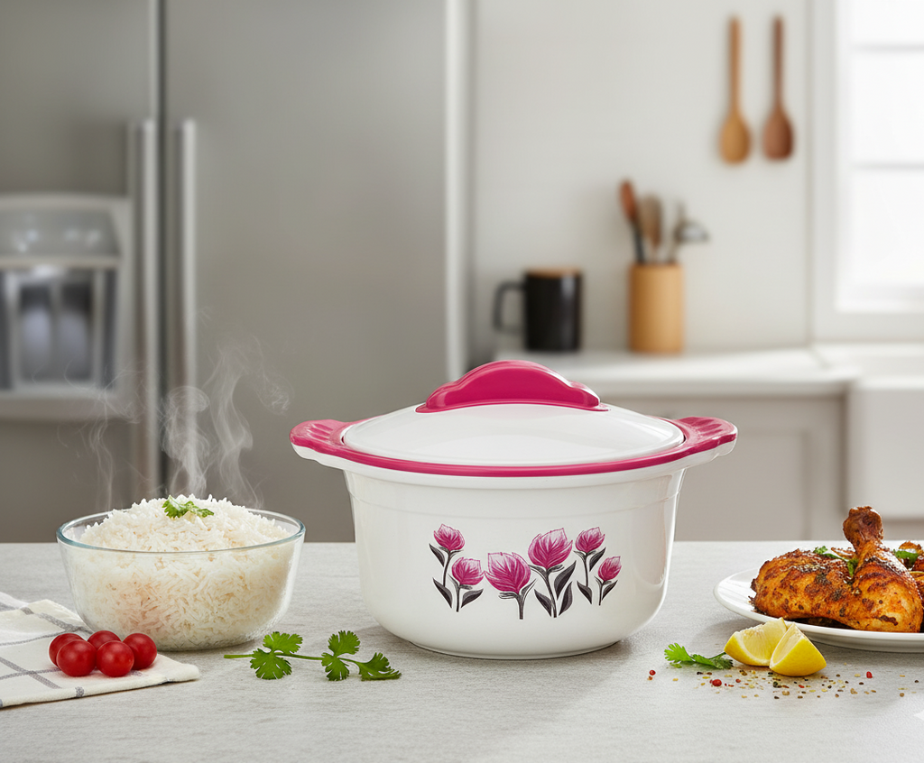 Lakshmi Plastic Insulated Hot Pot