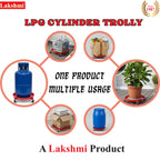 Rust-resistant cylinder trolley