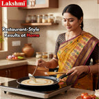 Gas and induction tawa