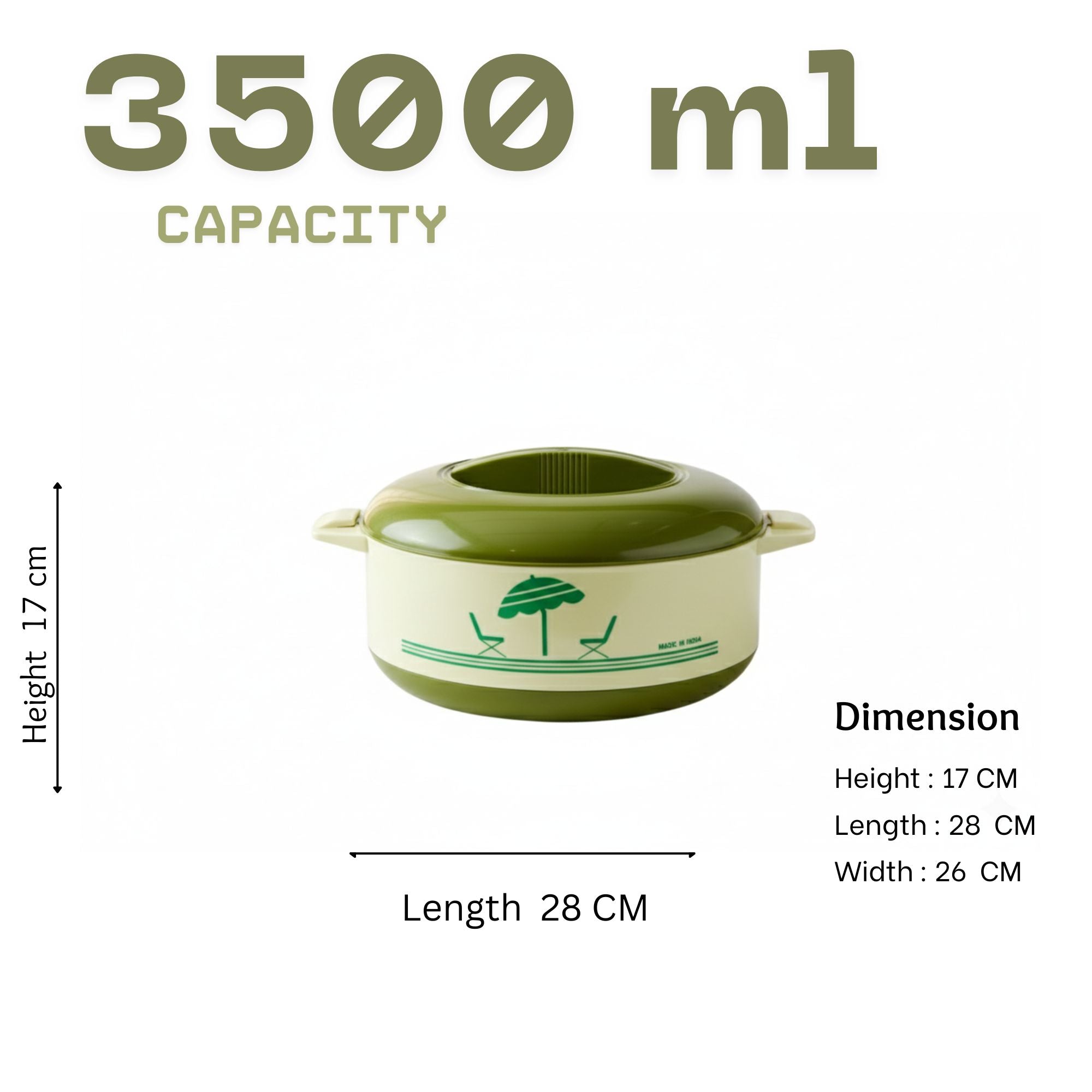 Lakshmi Insulated Plastic Hotbox