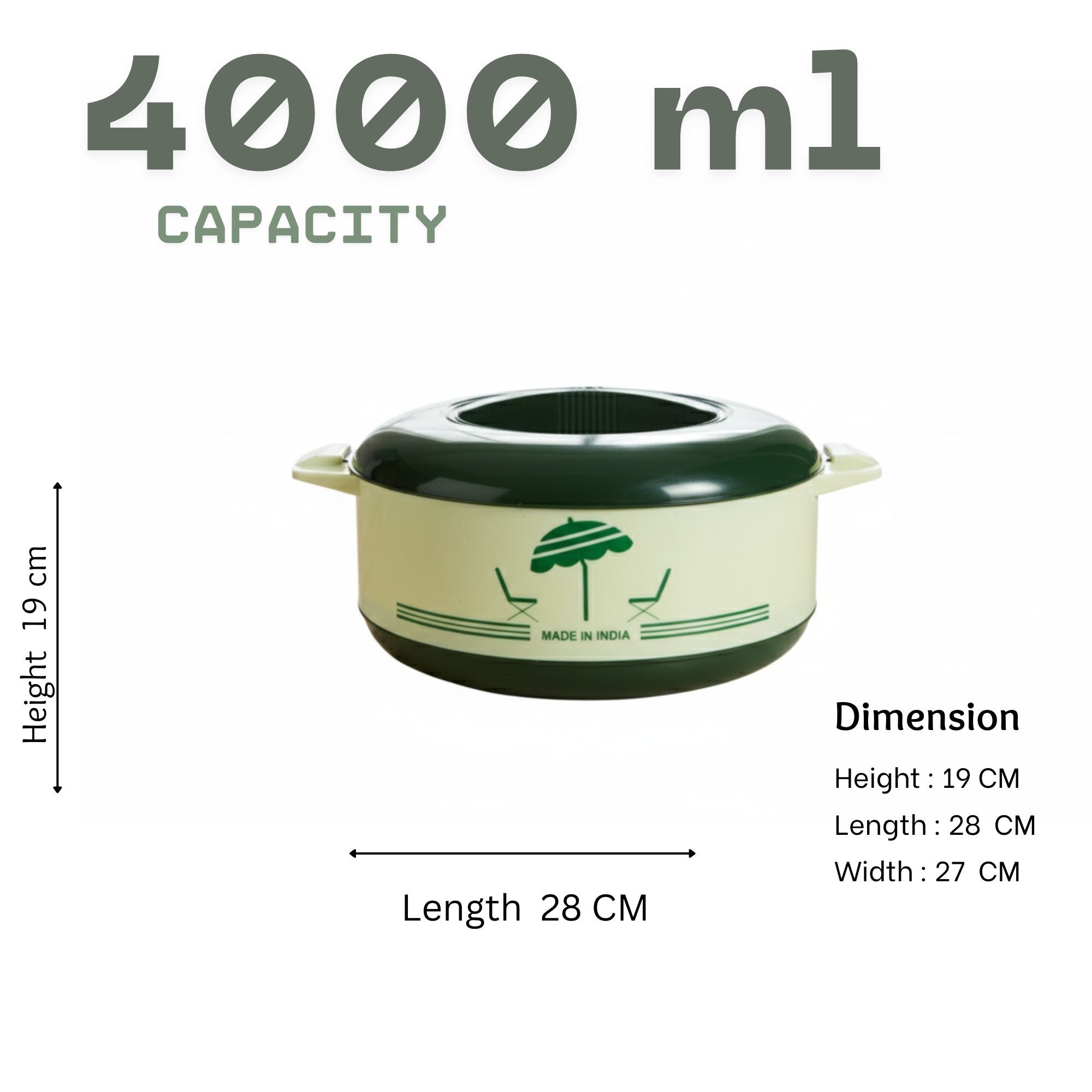 Lakshmi Insulated Plastic Hotbox