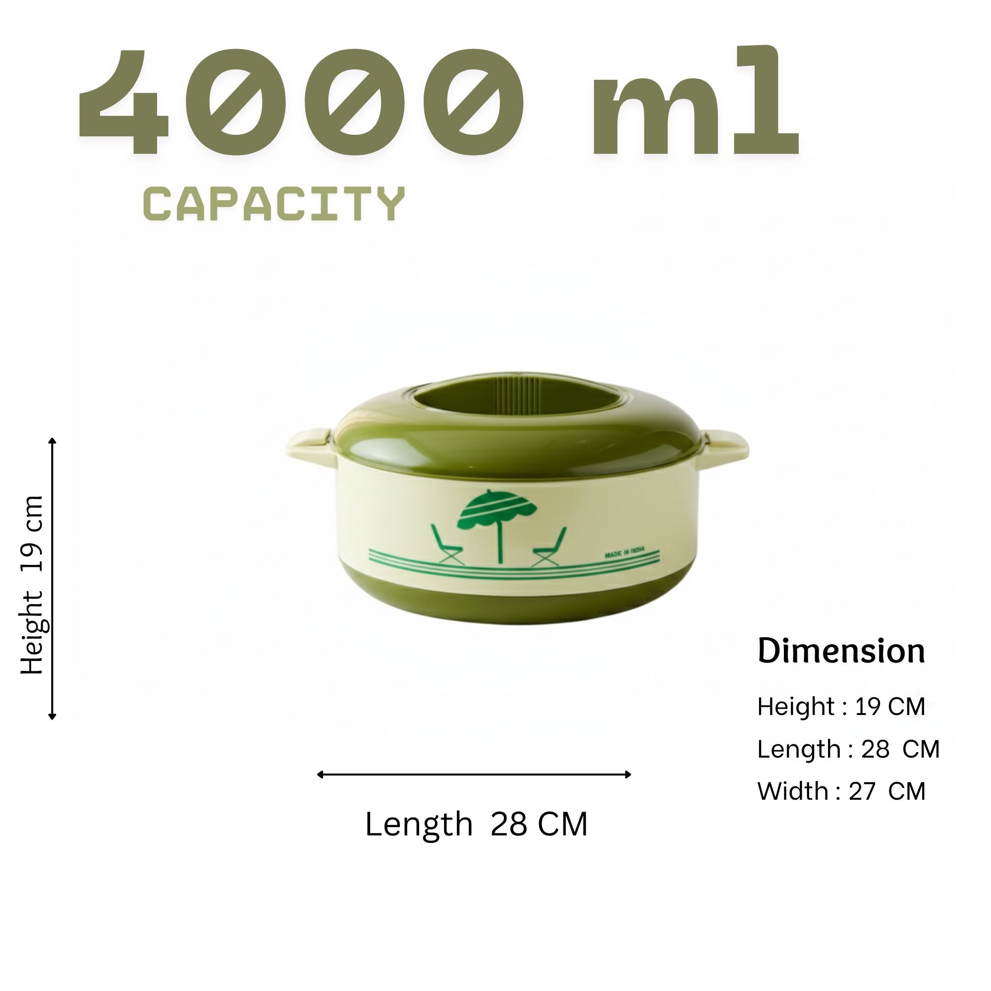 Lakshmi Insulated Plastic Hotbox