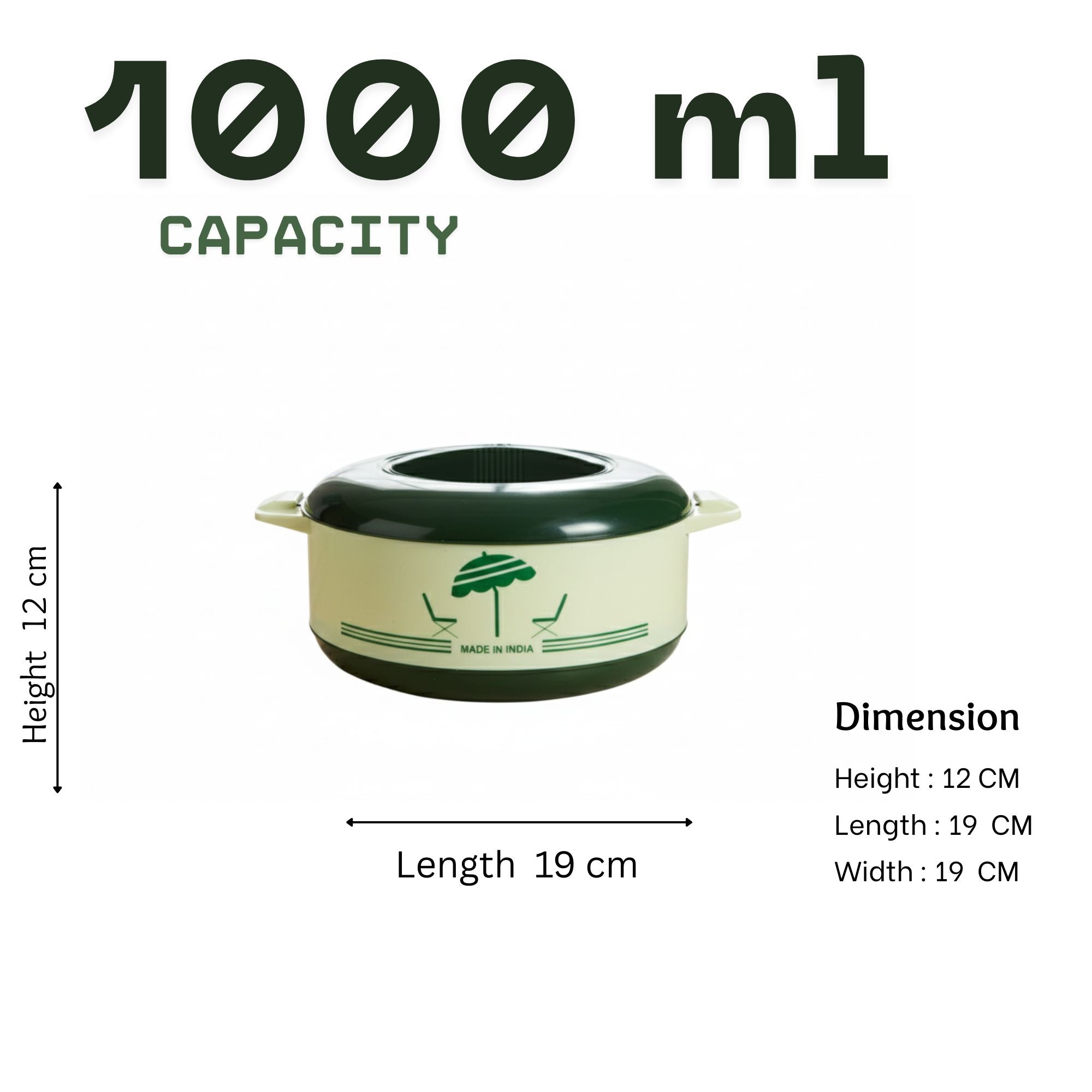 Lakshmi Insulated Plastic Hotbox