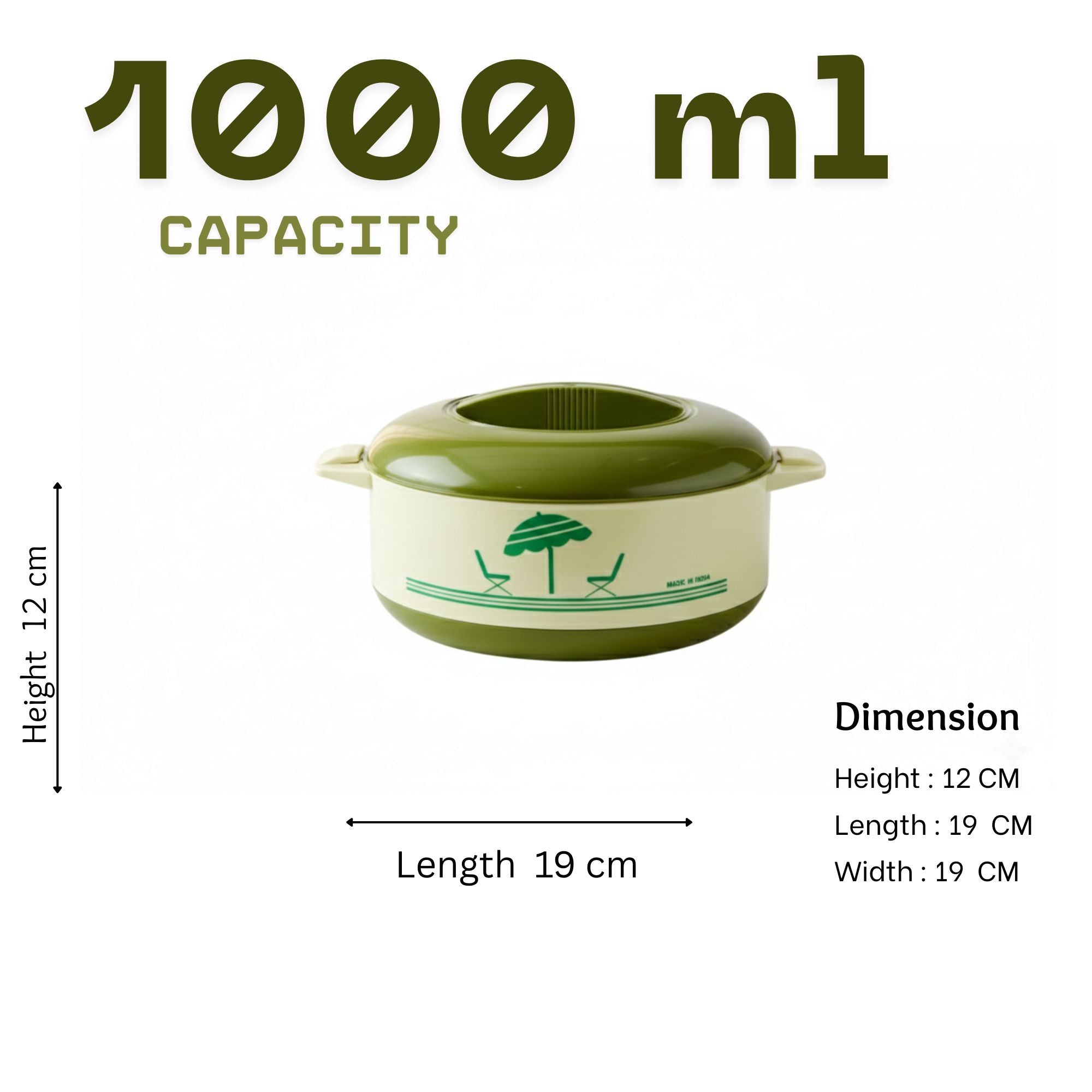 Lakshmi Insulated Plastic Hotbox