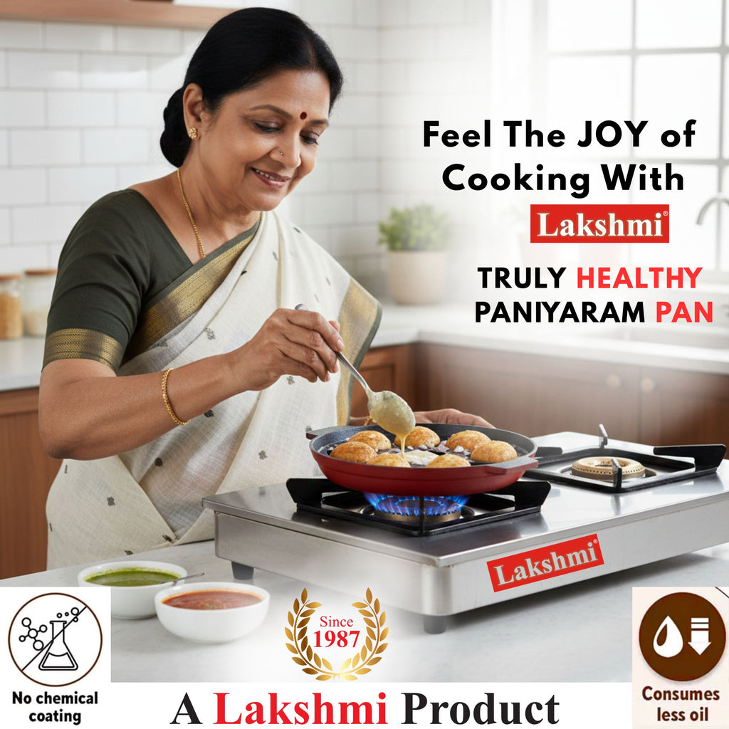 Crispy paniyaram cooking pan