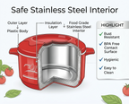 Laxmi Insulated Hot Pot Casserole | Stainless Steel Inner| 500ml