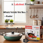 Healthy low-oil cooking kadai