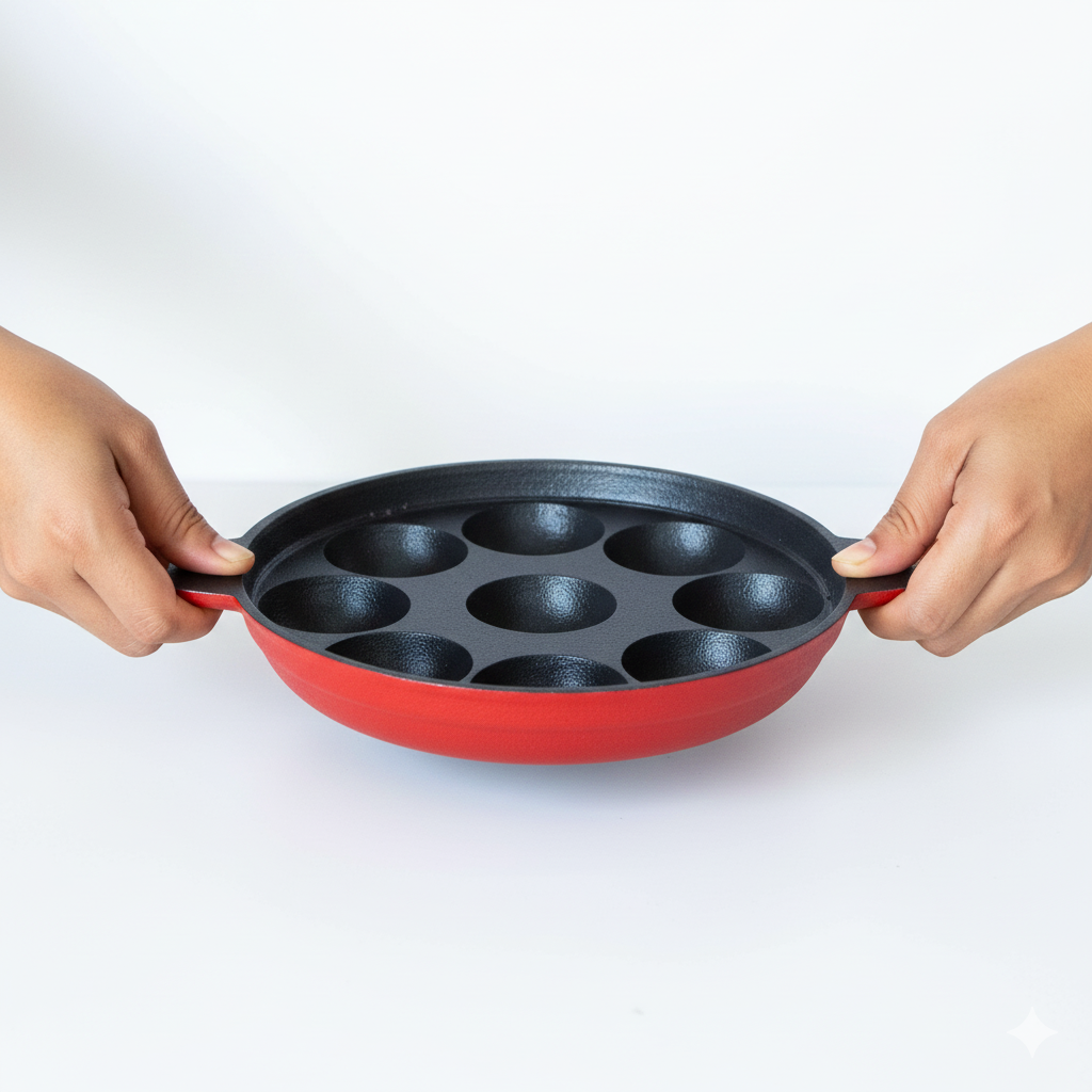 Induction Compatible Paniyaram Pan